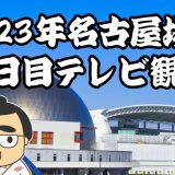 2023年名古屋場所十一日目テレビ観戦記