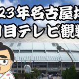 2023年名古屋場所九日目テレビ観戦記