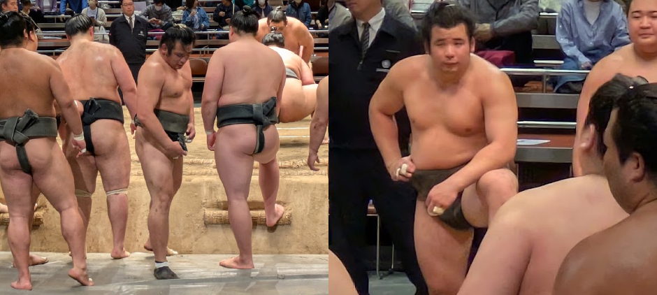 稽古総見、幕下申し合い稽古